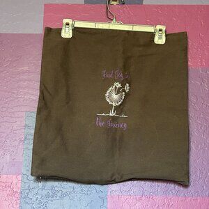 Thirty-one Statement Canvas Pillow Cover